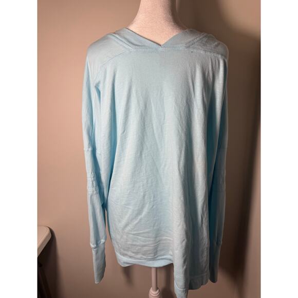 Free People Movement Long Sleeve V Neck Sweatshirt Size M - Picture 4 of 6